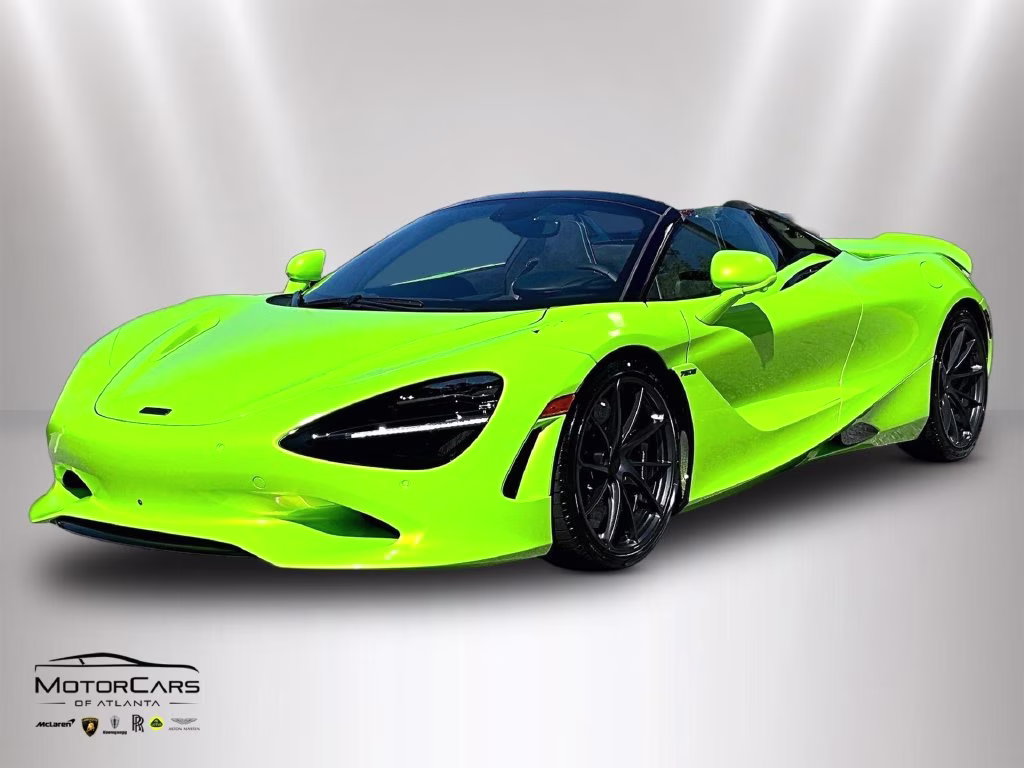 
           New 
        2027 McLaren 750S