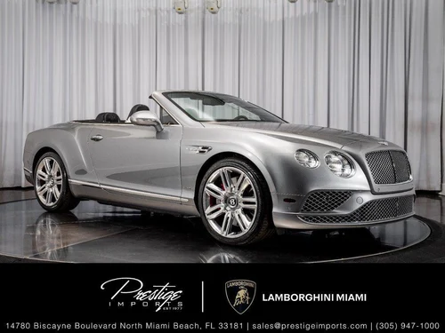 
           
        2018 Bentley Continental GT Convertible