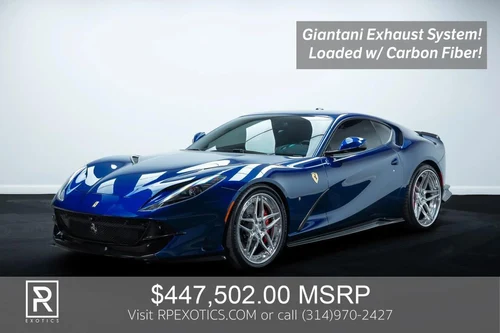 
           
        2019 Ferrari 812 Superfast Coupe 2D