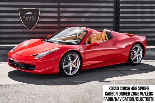 
           
        2012 Ferrari 458 Spider Base