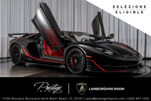
           
        2019 Lamborghini Aventador SVJ