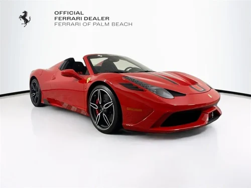 
           
        2015 Ferrari 458 Speciale Aperta Base