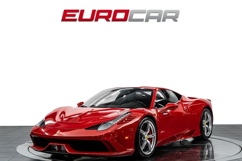 
           
        2015 Ferrari 458 Italia Speciale