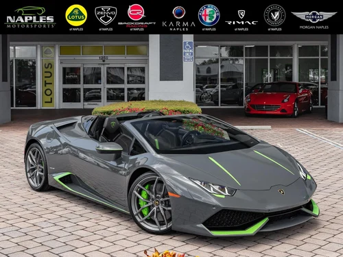 
           
        2016 Lamborghini Huracan LP 610-4 Spyder