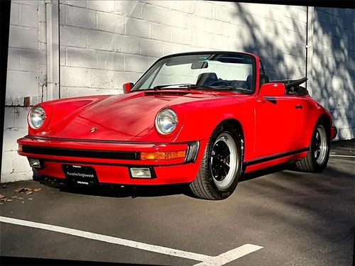 
           
        1986 Porsche 911 Cabriolet