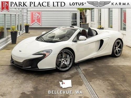 
           
        2015 McLaren 650S 2dr Conv Spider