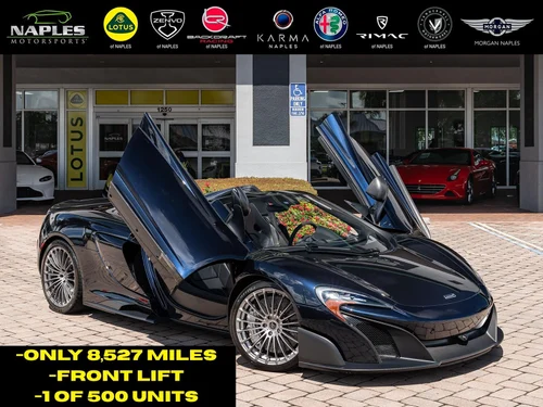 
           
        2016 McLaren 675LT 2dr Conv Spider