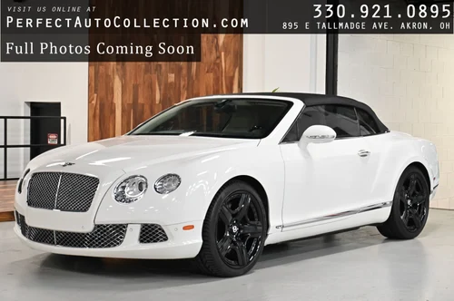 
           
        2013 Bentley Continental GTC