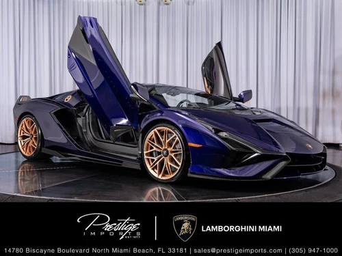 
           
        2021 Lamborghini Sian FKP 37