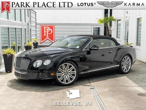 
           
        2014 Bentley Continental GT Speed 2dr