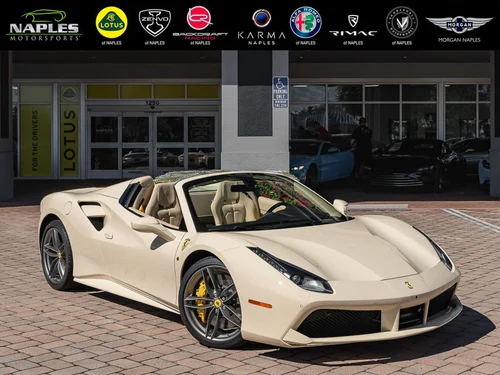
           
        2016 Ferrari 488 Spider 2dr Conv