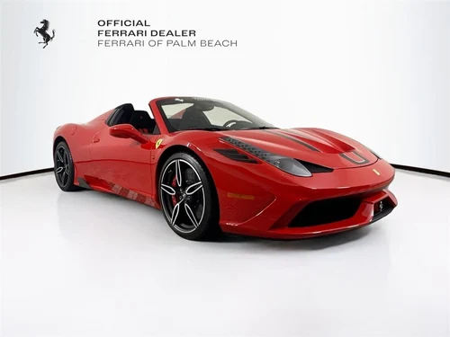 
           
        2015 Ferrari 458 Speciale Aperta
