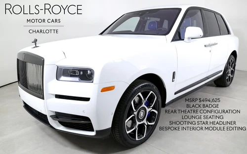 
           
        2024 Rolls-Royce Black Badge Cullinan