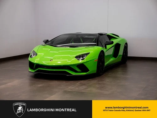 
           
        2018 Lamborghini Aventador S