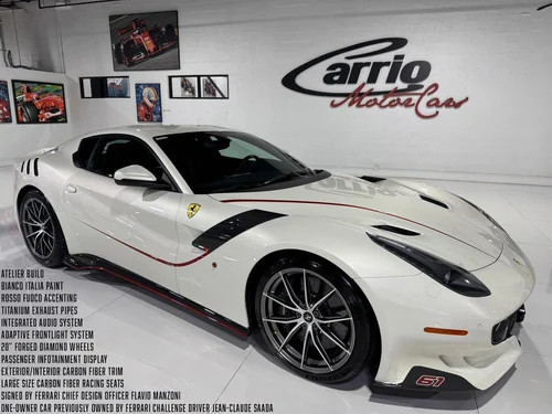 
           
        2016 Ferrari F12tdf ONE-OWNER CAR