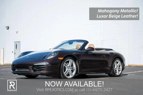 
           
        2013 Porsche 911 Carrera Cabriolet