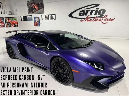 
           
        2016 Lamborghini Aventador LP 750-4 Superveloce