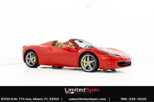 
           
        2014 Ferrari 458 Spider