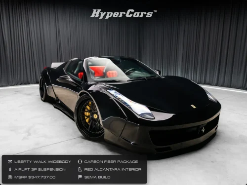 
           
        2013 Ferrari 458 Spider