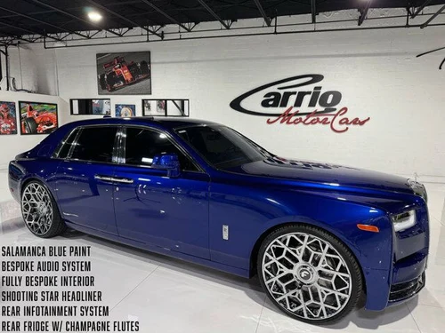 2019 Rolls Royce Phantom Salamanca Blue paint