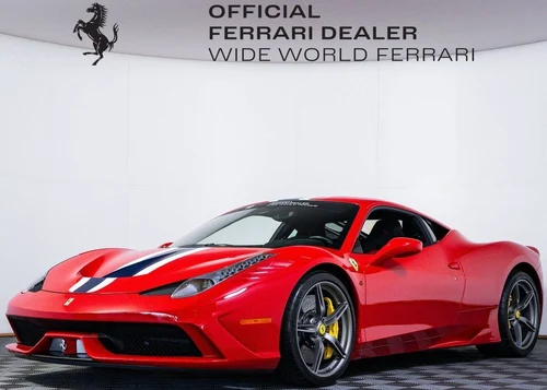 
           
        2015 Ferrari 458 Italia Speciale