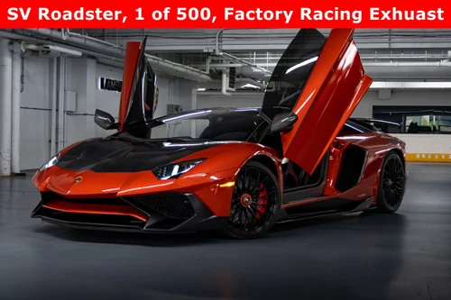 
           
        2016 Lamborghini Aventador LP 750-4 Superveloce