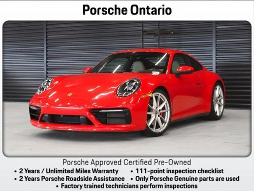 
           
        2024 Porsche 911 Carrera 4S