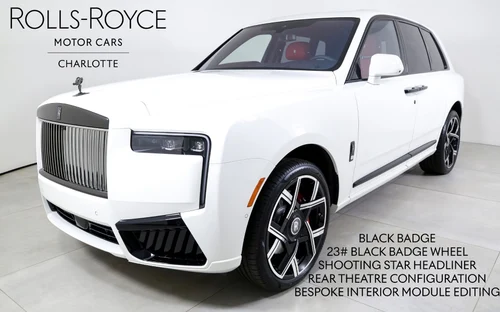 
           
        2025 Rolls-Royce Black Badge Cullinan