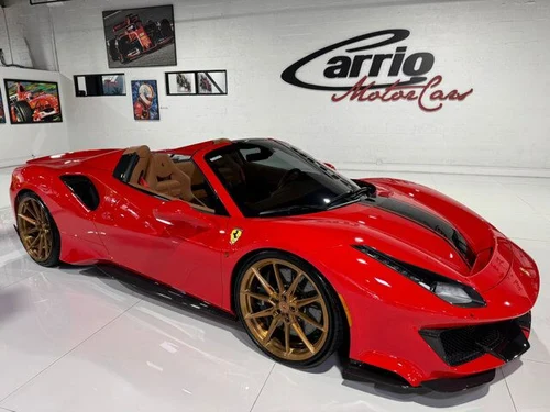 
           
        2020 Ferrari 488 Pista Spider