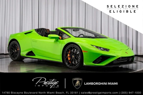 
           
        2023 Lamborghini Huracan EVO RWD Spyder