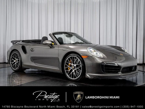 
           
        2014 Porsche 911 Cabriolet Turbo S