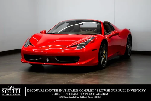 
           
        2013 Ferrari 458 Italia Spider