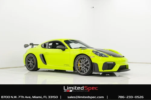 
           
        2023 Porsche 718 Cayman GT4 RS