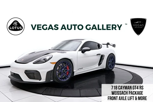 
           
        2025 Porsche 718 Cayman GT4 RS