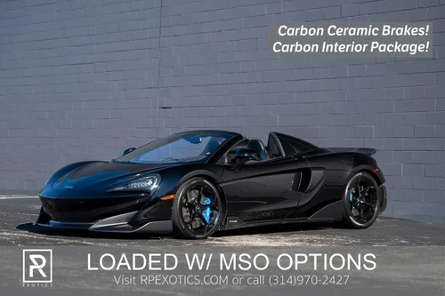
           
        2020 McLaren 600LT Spider Convertible 2D