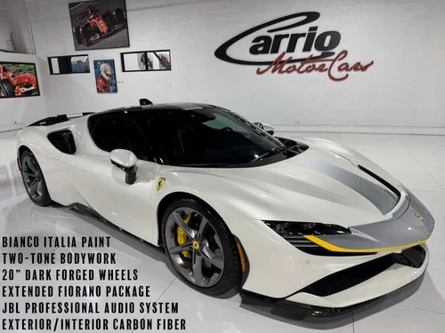 
           
        2021 Ferrari SF90 Stradale Bianco Italia
