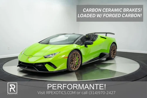 
           
        2019 Lamborghini Huracan Performante Convertible 2D