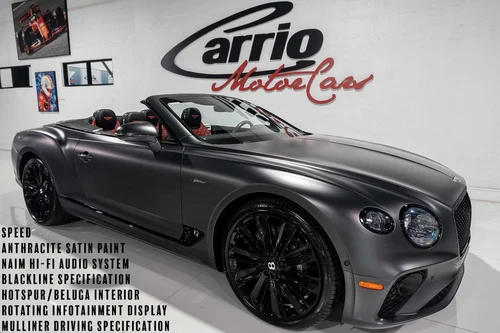 
           
        2022 Bentley Continental GTC Speed Anthracite