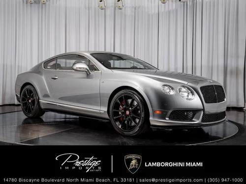 
           
        2015 Bentley Continental GT V8 S