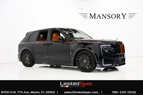 
           
        2025 Rolls-Royce Cullinan Mansory