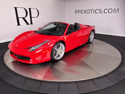 
           
        2012 Ferrari 458 Spider
