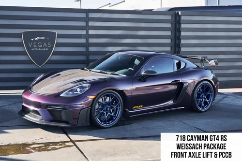 
           
        2024 Porsche 718 Cayman GT4 RS