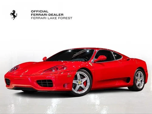
           
        2004 Ferrari 360 Modena Berlinetta