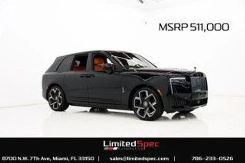 
           
        2025 Rolls-Royce Cullinan Black Badge