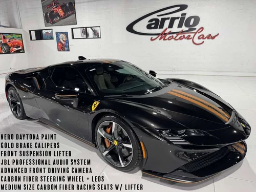 
           
        2023 Ferrari SF90 Stradale Nero Daytona