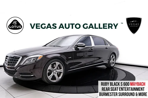 
           
        2016 Maybach S-Class S 600