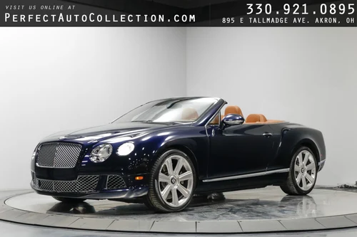 
           
        2013 Bentley Continental GTC