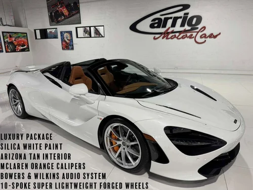 
           
        2020 McLaren 720S Spider Luxury package