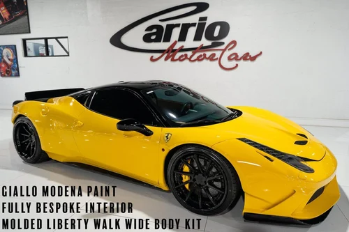 
           
        2011 Ferrari 458 Italia MOLDED LIBERTY