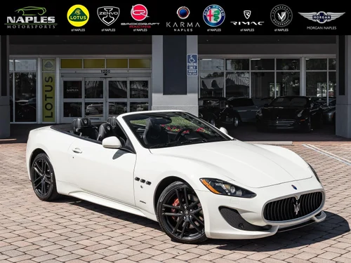 
           
        2015 Maserati GranTurismo Convertible Sport